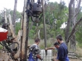 Forage carotté profond sur le site d\'Argostoli, Céphalonie (Grèce) - Juin 2015